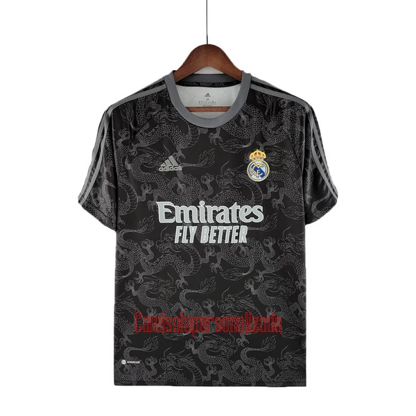 Camisolas Real Madrid 22/23 Dragon Preto Especial