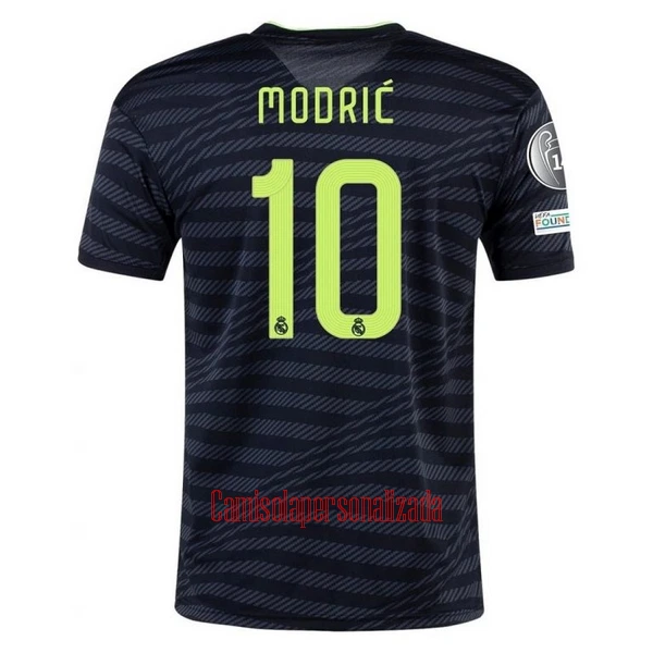 Camisolas Real Madrid Luka Modric 10 Equipamento Terceiro 22/23