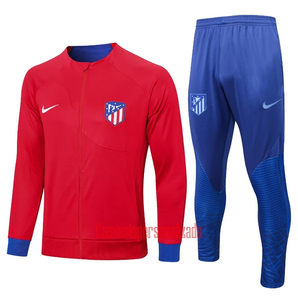 Atlético Madrid Casaco de Treino Conjunto 22/23 Vermelho