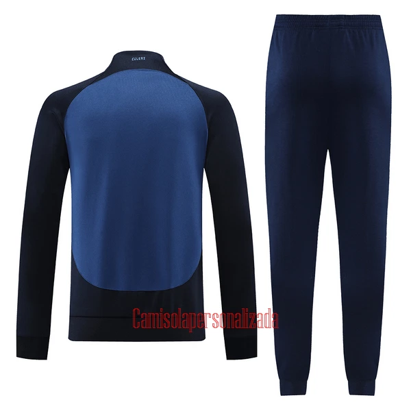 Barcelona Casaco de Treino Conjunto 22/23 Preto Azul