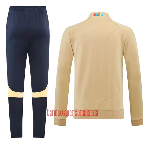 Barcelona Creamy Casaco de Treino Conjunto 22/23 Amarelo