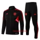 Bayern de Munique Casaco de Treino Conjunto 22/23 Preto-Vermelho