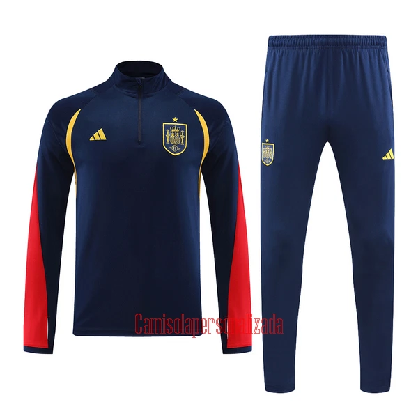 Espanha Conjunto de Moletom de Treino 22/23 Azul