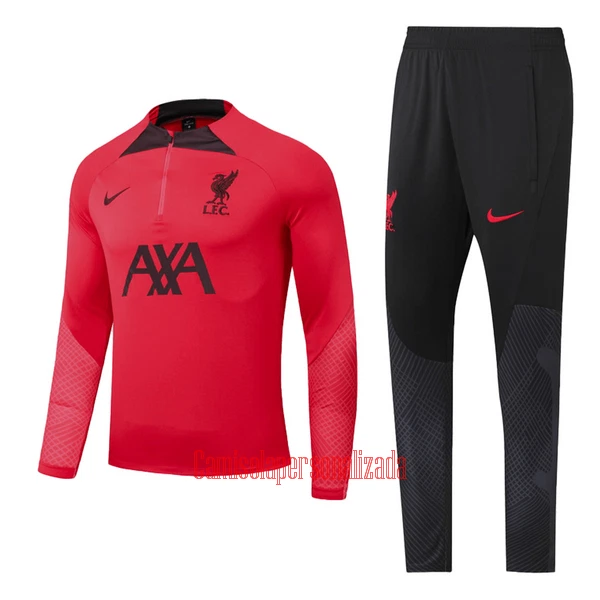 Liverpool Conjunto de Moletom de Treino Criança 22/23 Vermelho