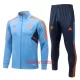 Manchester United Casaco de Treino Conjunto 22/23 Azul Claro