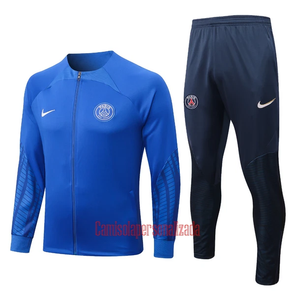 Paris Saint-Germain Casaco de Treino Conjunto Criança 22/23 Azul Claro