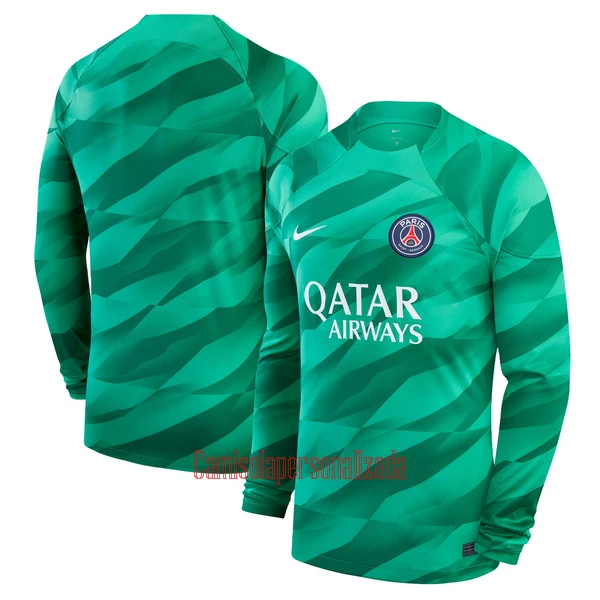 Camisolas Guarda Redes Paris Saint-Germain Equipamento Principal 23/24 Manga Comprida