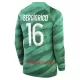 Camisolas Guarda Redes Paris Saint-Germain Sergio Rico 16 Equipamento Principal 23/24 Manga Comprida