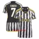 Camisolas Juventus Federico Chiesa 7 Mulher Equipamento Principal 23/24