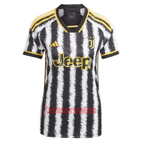 Camisolas Juventus Mulher Equipamento Principal 23/24