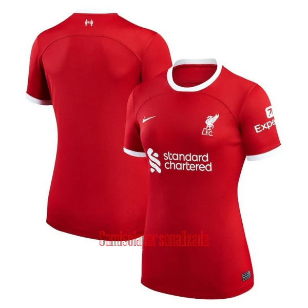 Camisolas Liverpool Mulher Equipamento Principal 23/24