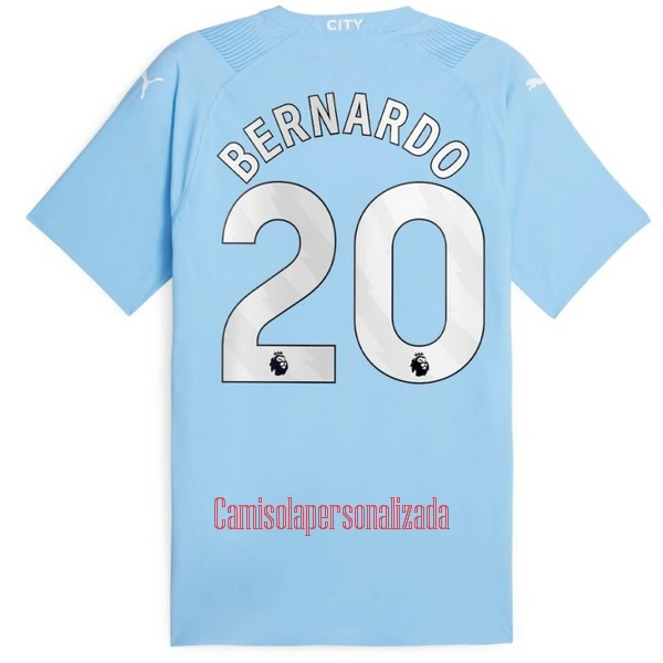 Camisolas Manchester City Bernardo Silva 20 Equipamento Principal 23/24