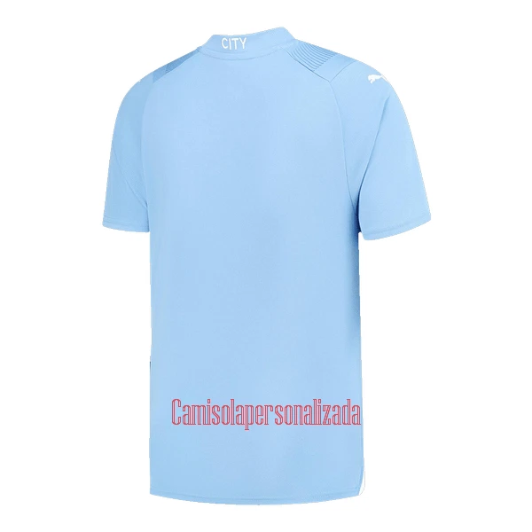 Camisolas Manchester City Champions 23 Equipamento Principal 23/24