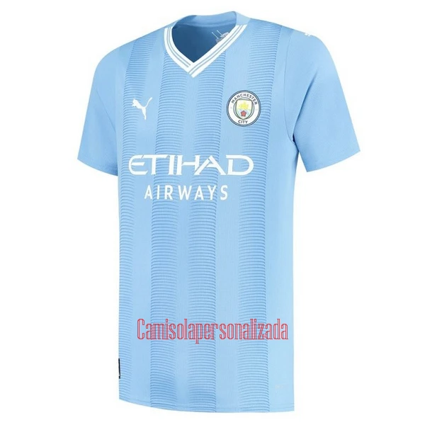 Camisolas Manchester City Criança Equipamento Principal 23/24