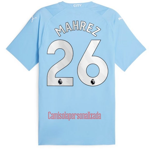 Camisolas Manchester City Riyad Mahrez 26 Equipamento Principal 23/24