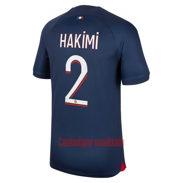 Camisolas Paris Saint-Germain Achraf Hakimi 2 Equipamento Principal 23/24