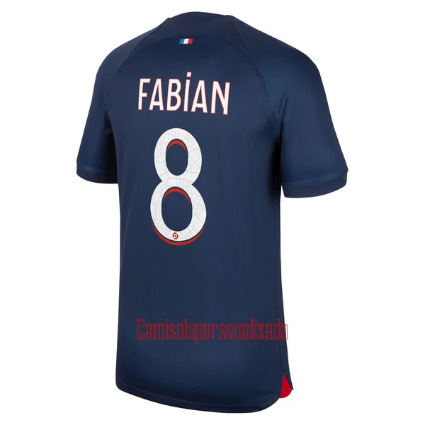 Camisolas Paris Saint-Germain Fabian 8 Equipamento Principal 23/24