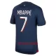 Camisolas Paris Saint-Germain Kylian Mbappé 7 Equipamento Principal 23/24