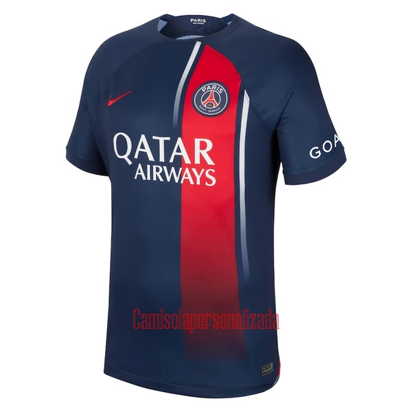 Camisolas Paris Saint-Germain Kylian Mbappé 7 Equipamento Principal 23/24