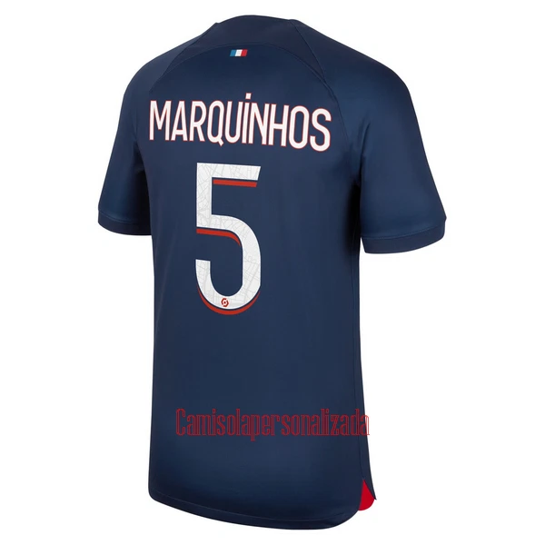 Camisolas Paris Saint-Germain Marquinhos 5 Equipamento Principal 23/24