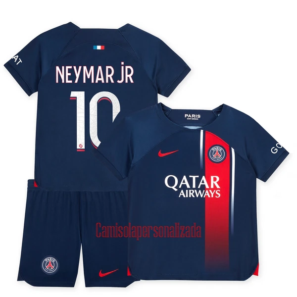 Camisolas Paris Saint-Germain Neymar Jr 10 Criança Equipamento Principal 23/24