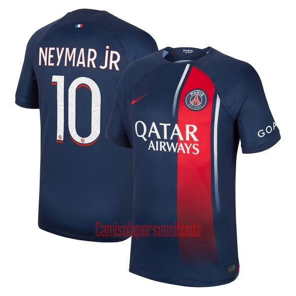 Camisolas Paris Saint-Germain Neymar Jr 10 Equipamento Principal 23/24