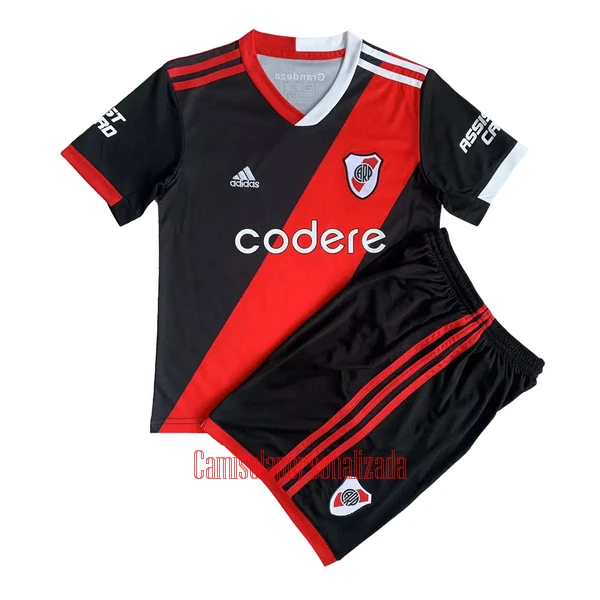 Camisolas River Plate Criança Equipamento Terceiro 23/24