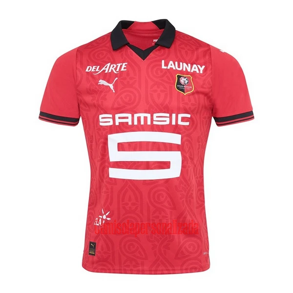 Camisolas Stade Rennais Equipamento Principal 23/24