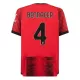 Camisolas AC Milan Bennacer 4 Equipamento Principal 23/24