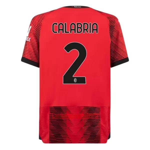 Camisolas AC Milan Calabria 2 Equipamento Principal 23/24