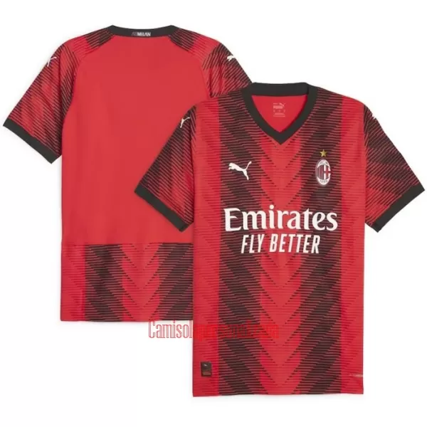 Camisolas AC Milan Equipamento Principal 23/24