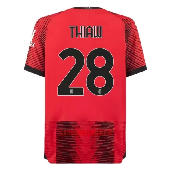 Camisolas AC Milan Thiaw 28 Equipamento Principal 23/24