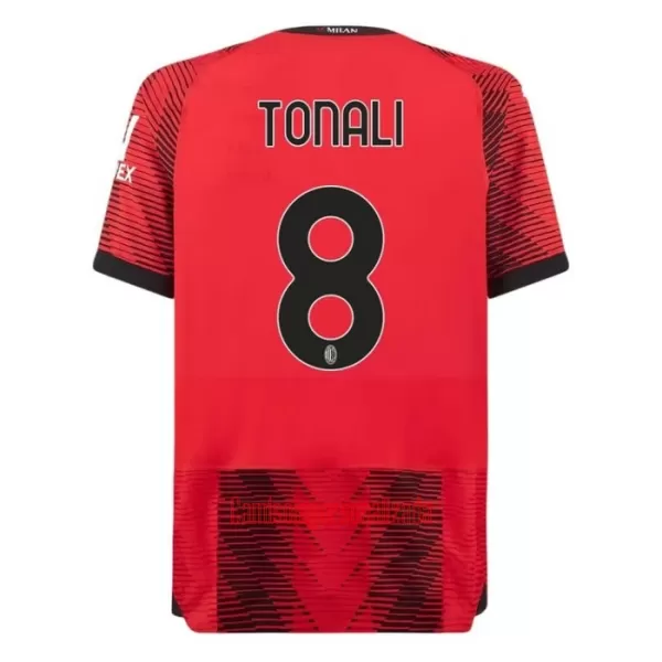 Camisolas AC Milan Tonali 8 Equipamento Principal 23/24