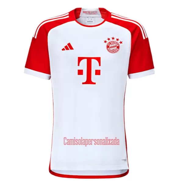 Camisolas Bayern de Munique Alphonso Davies 19 Criança Equipamento Principal 23/24