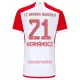 Camisolas FC Bayern de Munique Lucas Hernandez 21 Equipamento Principal 23/24