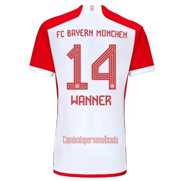 Camisolas FC Bayern de Munique Wanner 14 Criança Equipamento Principal 23/24