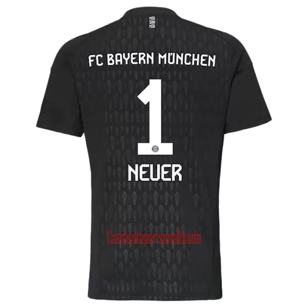 Camisolas Guarda Redes FC Bayern de Munique Manuel Neuer 1 Criança Equipamento Principal 23/24