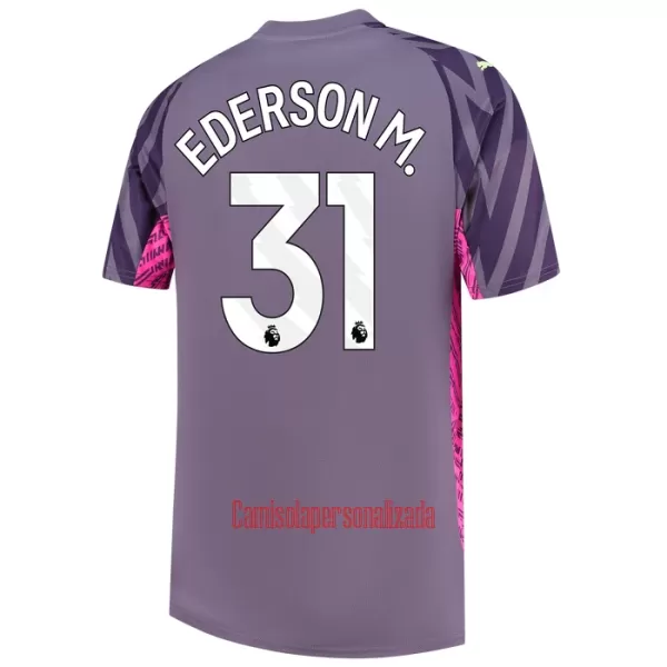 Camisolas Guarda Redes Manchester City Ederson Moraes Equipamento Alternativo 23/24