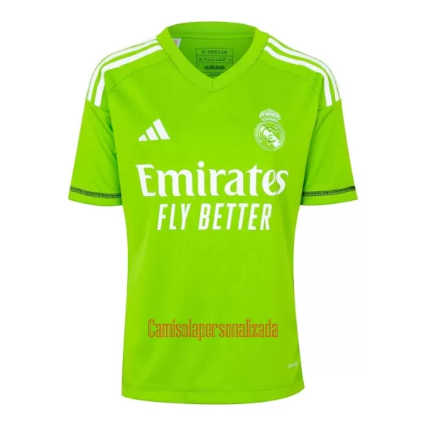 Camisolas Guarda Redes Real Madrid Thibaut Courtois 1 Equipamento Principal 23/24