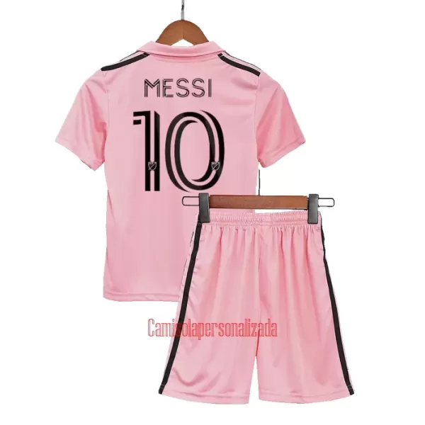 Camisolas Inter Miami CF Lionel Messi 10 Criança Equipamento Principal 22/23