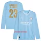 Camisolas Manchester City Champions of Europe Equipamento Principal 23/24 Manga Comprida