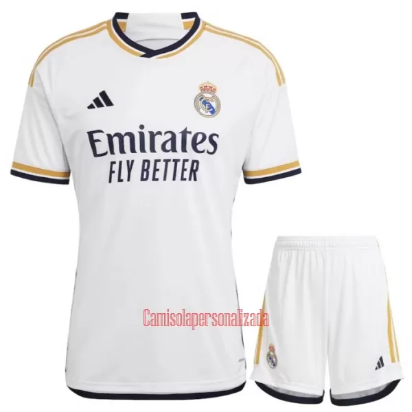 Camisolas Real Madrid Criança Equipamento Principal 23/24