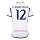 Camisolas Real Madrid Eduardo Camavinga 12 Equipamento Principal 23/24