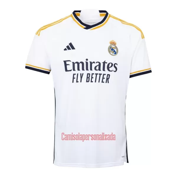 Camisolas Real Madrid Eduardo Camavinga 12 Equipamento Principal 23/24