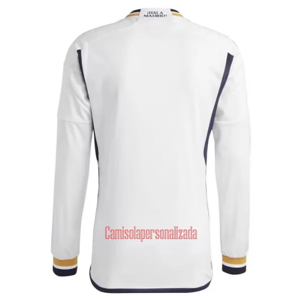 Camisolas Real Madrid Equipamento Principal 23/24 Manga Comprida