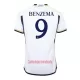 Camisolas Real Madrid Karim Benzema 9 Equipamento Principal 23/24