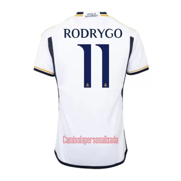 Camisolas Real Madrid Rodrygo Goes 11 Equipamento Principal 23/24