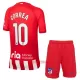 Camisolas Atlético Madrid Correa 10 Criança Equipamento Principal 23/24