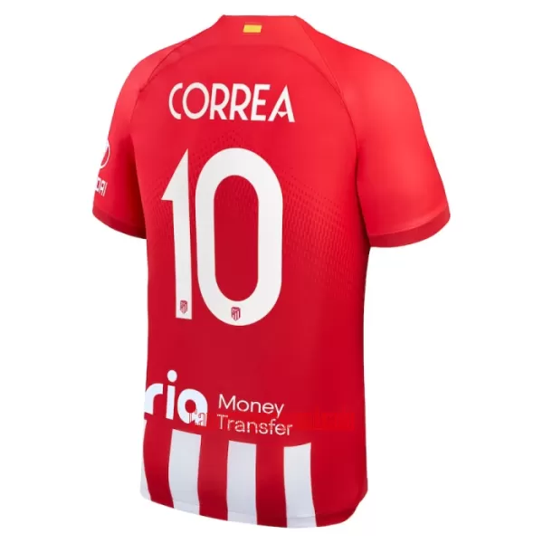 Camisolas Atlético Madrid Correa 10 Equipamento Principal 23/24