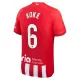 Camisolas Atlético Madrid Koke 6 Equipamento Principal 23/24